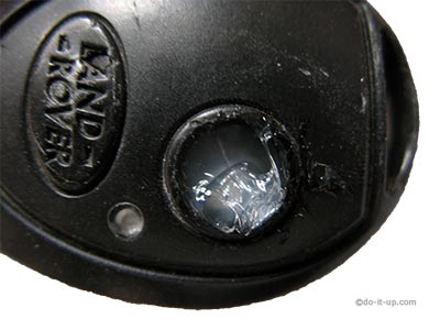 Key Fob Repair - Fill the Key Fob with Silicone