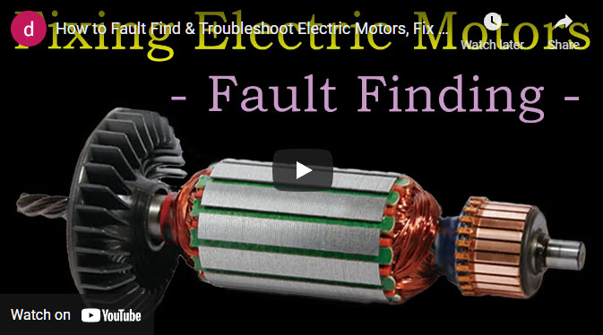 Electric Motor Fault Finding