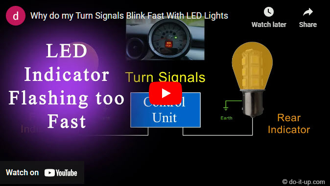 Why do my Turn Signals Blink Fast with LED Lights.