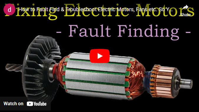 How to Fix an Electric Motor – Fault Finding