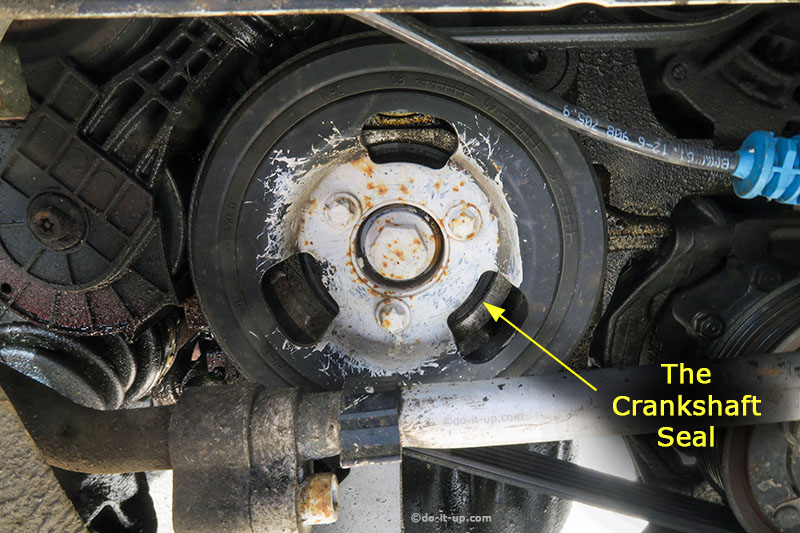 Oil Leaks - The Crankshaft Oil Seal (This example is fitted to a 1.6 Litre Petrol Engine, BMW, Citroën, Mini & Peugeot)