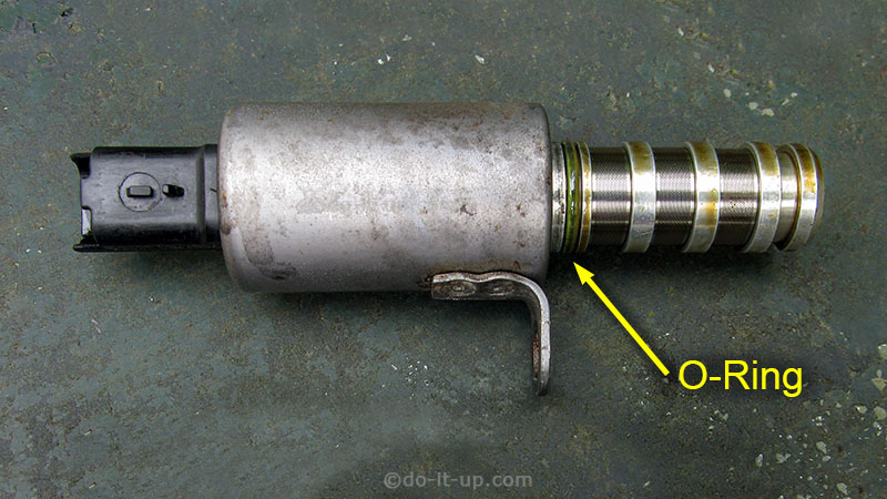 Oil Leaks - The Solenoid Valve or Vanos (This example is fitted to a 1.6 Litre Petrol Engine, BMW, Citroën, Mini & Peugeot)