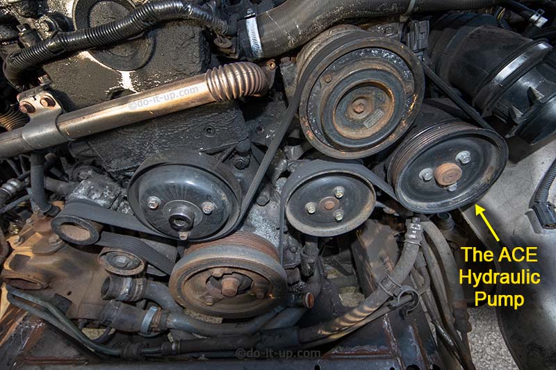 Discovery 2 ACE (Active Cornering Enhancement) System - The Hydraulic Pump (Fitted to a Td5 Diesel Engine)